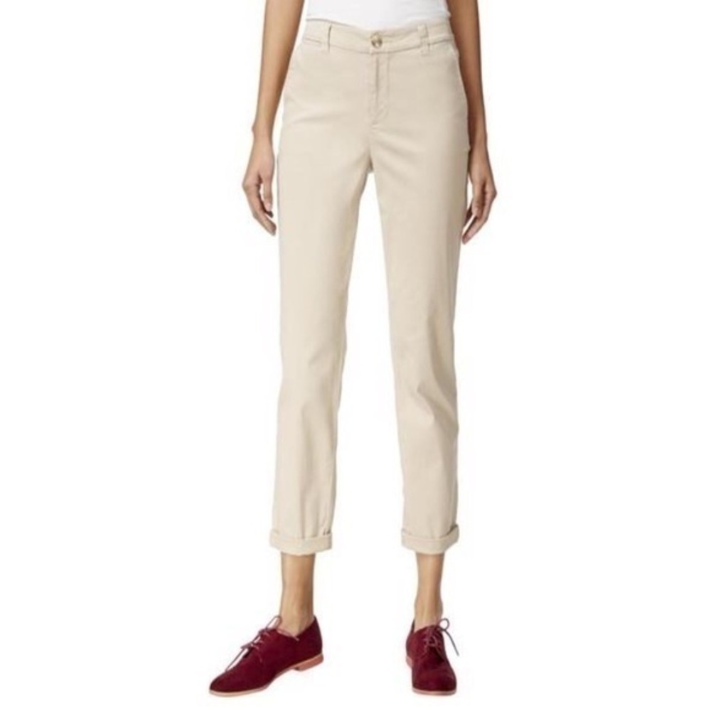 Maison Jules Lou Lou Cropped Straight Leg Pants